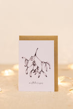 Load image into Gallery viewer, Cards - Mistletoe Kisses Christmas Card

