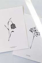 Load image into Gallery viewer, British Wildflowers - Snake&#39;s Head Fritillary
